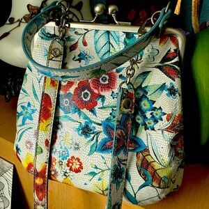 NEW ** HOBO Alba Crossbody Bag - Botanic Print